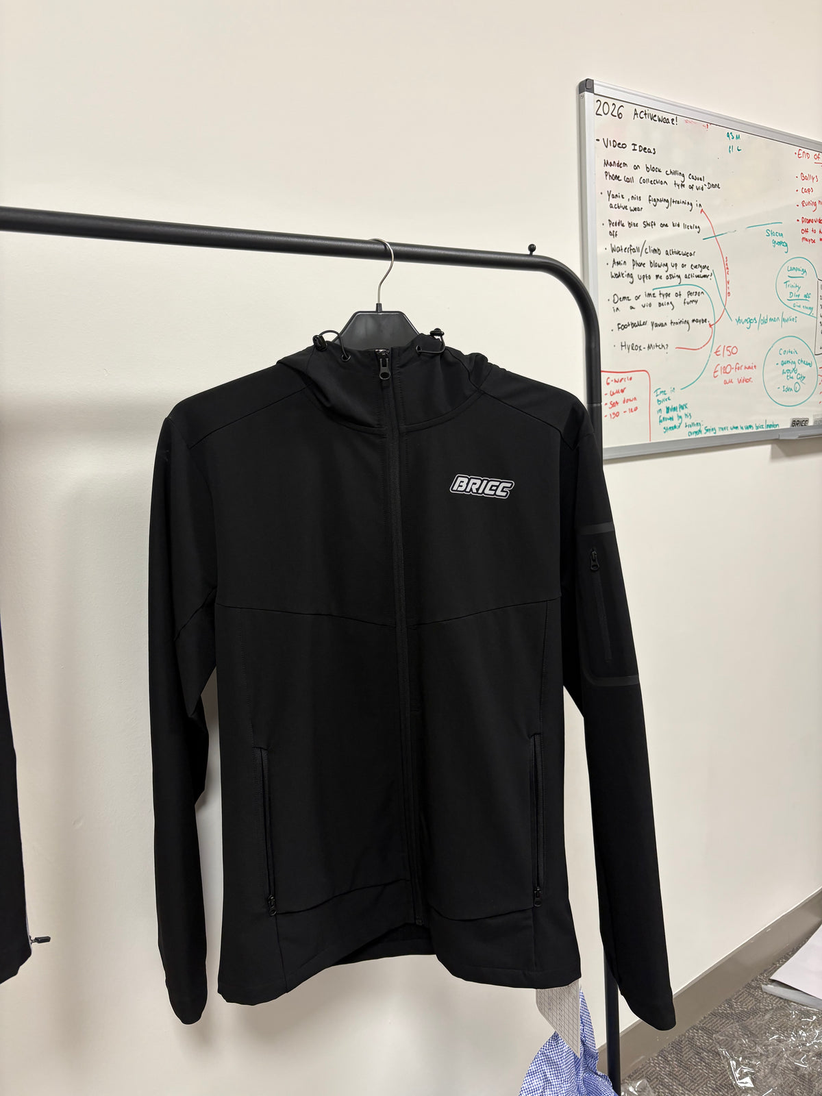 Black BRICC Woven Jacket 1/1 sample