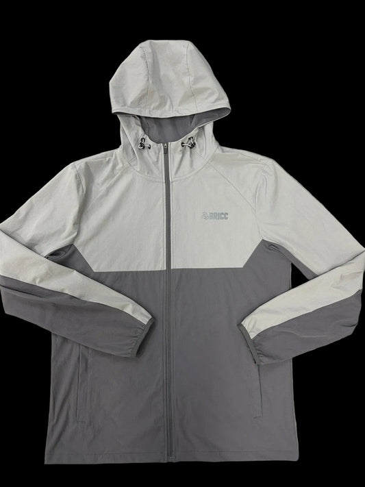 Grey BRICC Windbreaker
