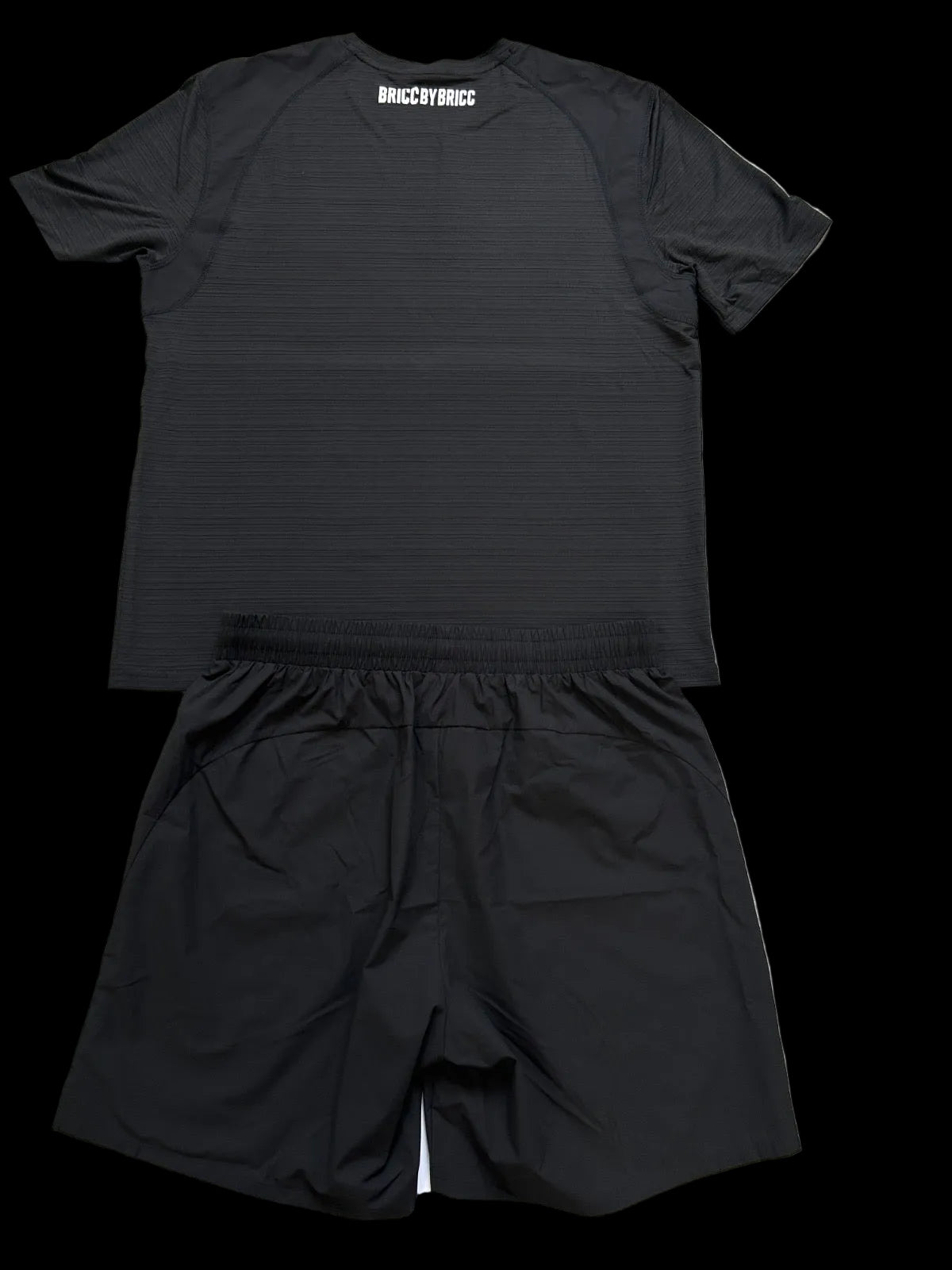 BLACK BRICC SHORT SET