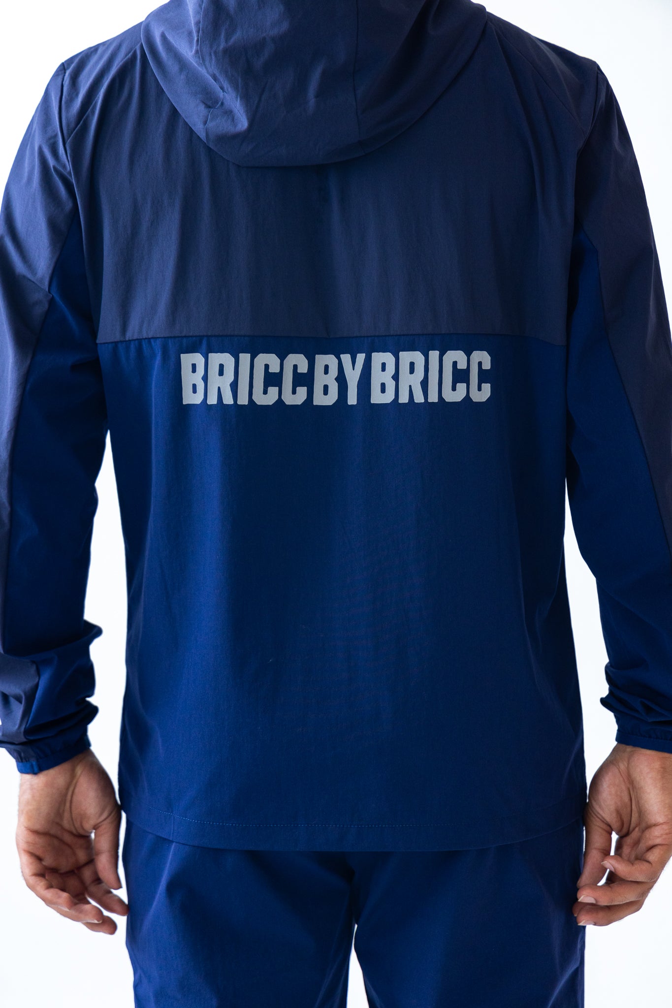 Navy BRICC Windbreaker